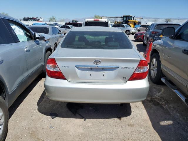 4T1BF32K74U569087 - 2004 TOYOTA CAMRY LE SILVER photo 6