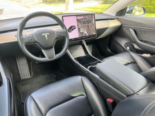 5YJ3E1EB8JF145157 - 2018 TESLA MODEL 3 BLACK photo 9