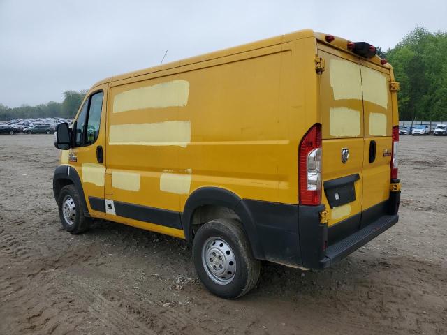 3C6TRVNG1KE535183 - 2019 RAM PROMASTER 1500 STANDARD YELLOW photo 2