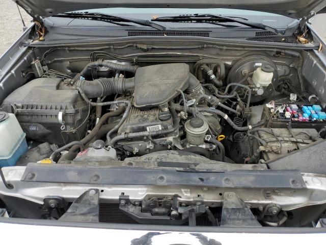 5TFJX4GN0FX038613 - 2015 TOYOTA TACOMA DOUBLE CAB PRERUNNER SILVER photo 11