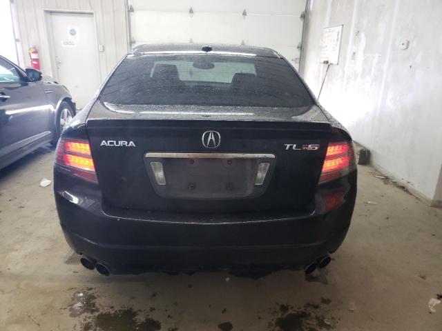 19UUA76588A024385 - 2008 ACURA TL TYPE S BLACK photo 6