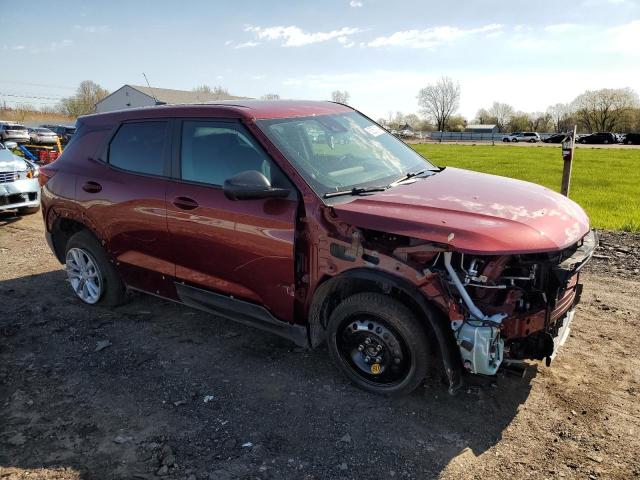 KL79MMS2XRB076213 - 2024 CHEVROLET TRAILBLAZE LS RED photo 4