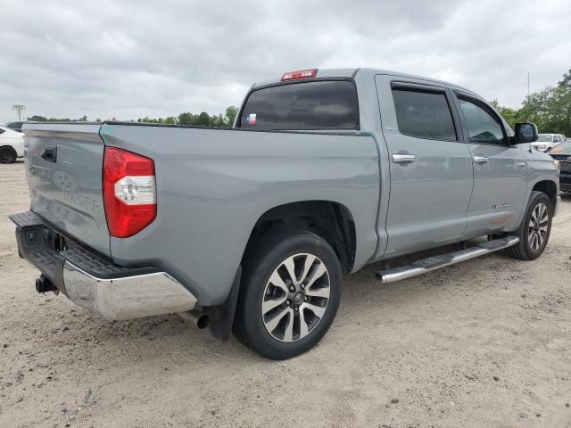 5TFFY5F15KX248769 - 2019 TOYOTA TUNDRA CREWMAX LIMITED GRAY photo 3