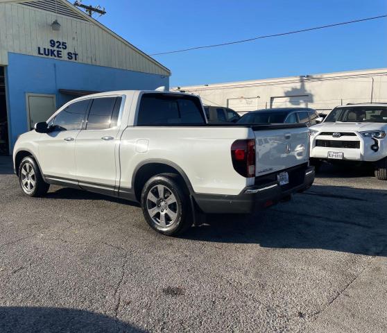 5FPYK3F74LB006187 - 2020 HONDA RIDGELINE RTL WHITE photo 3