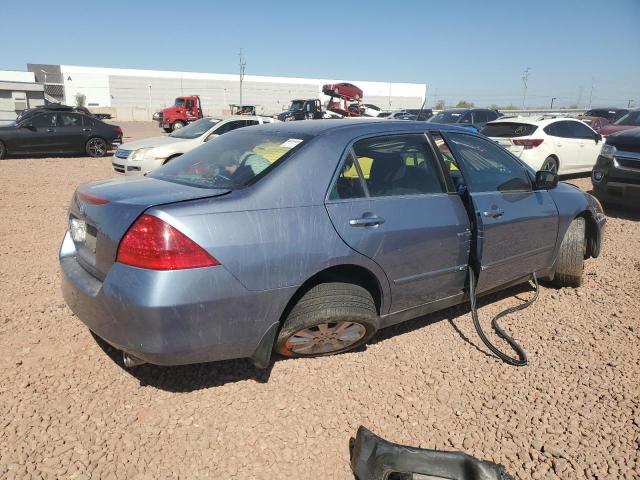 1HGCM66457A036027 - 2007 HONDA ACCORD SE BLUE photo 3