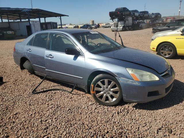 1HGCM66457A036027 - 2007 HONDA ACCORD SE BLUE photo 4