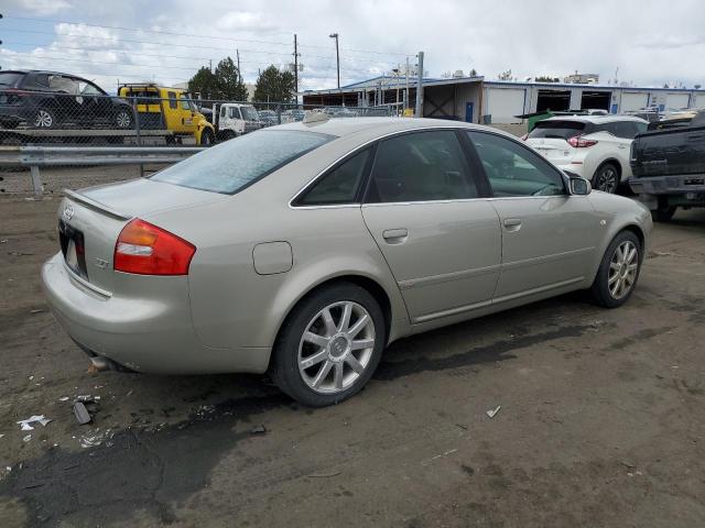 WAUCD64B34N093537 - 2004 AUDI A6 S-LINE QUATTRO GOLD photo 3