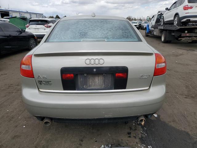 WAUCD64B34N093537 - 2004 AUDI A6 S-LINE QUATTRO GOLD photo 6