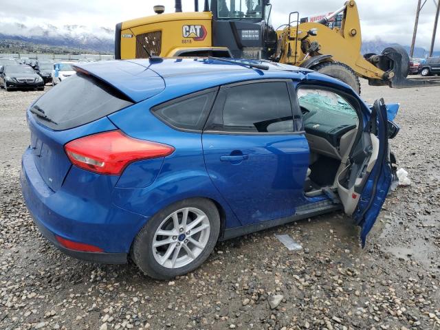 1FADP3K22JL260886 - 2018 FORD FOCUS SE BLUE photo 3