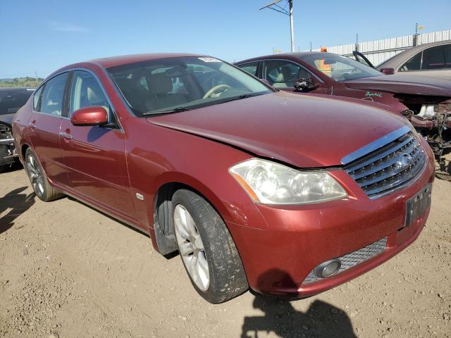 JNKBY01E96M201410 - 2006 INFINITI M45 BASE RED photo 4