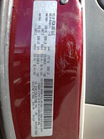 2C4RC1EG6JR171496 - 2018 CHRYSLER PACIFICA TOURING L PLUS MAROON photo 13