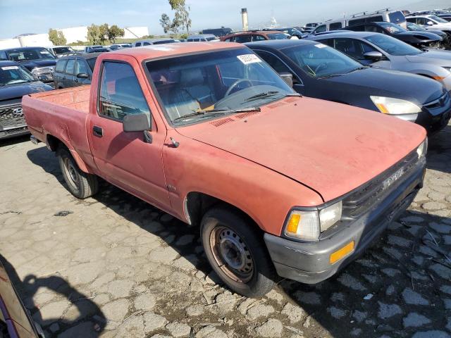 JT4RN81AXM0075485 - 1991 TOYOTA PICKUP 1/2 TON SHORT WHEELBASE RED photo 4