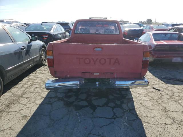 JT4RN81AXM0075485 - 1991 TOYOTA PICKUP 1/2 TON SHORT WHEELBASE RED photo 6