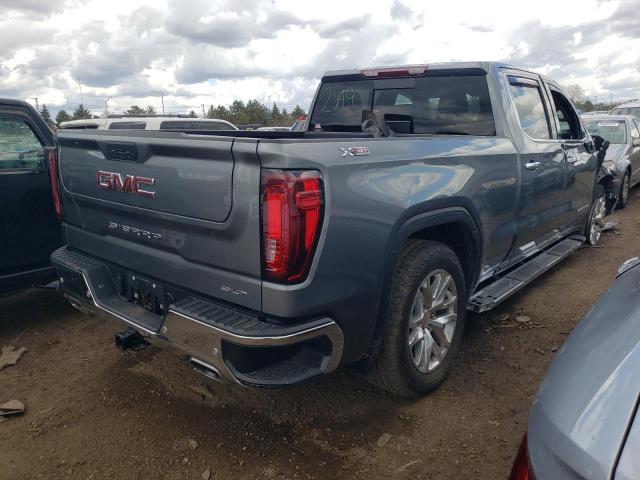 3GTU9DED5MG159513 - 2021 GMC SIERRA K1500 SLT BLUE photo 3