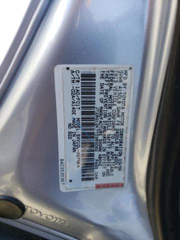 JT2BG12K7T0385062 - 1996 TOYOTA CAMRY DX SILVER photo 12