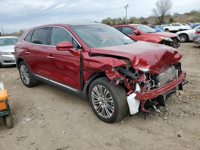 2LMTJ8LR9GBL61092 - 2016 LINCOLN MKX RESERVE RED photo 4