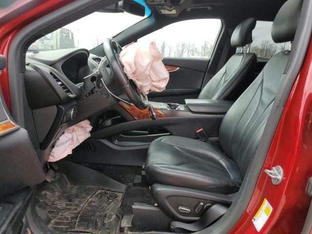 2LMTJ8LR9GBL61092 - 2016 LINCOLN MKX RESERVE 红色 照片 7