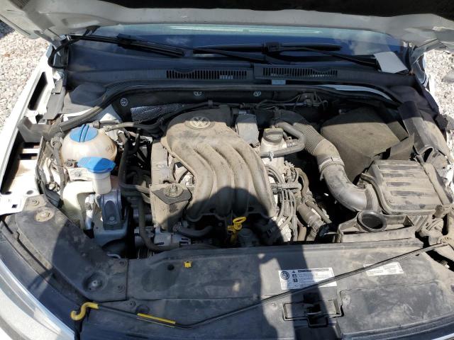 3VW2K7AJ2FM307255 - 2015 VOLKSWAGEN JETTA BASE Սպիտակ լուսանկար 11