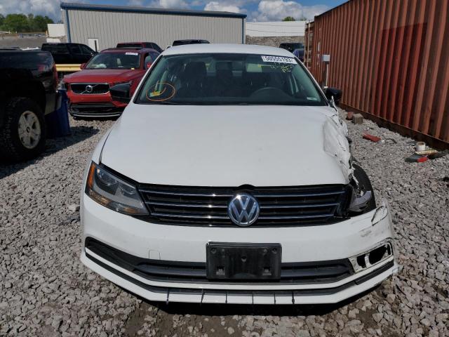 3VW2K7AJ2FM307255 - 2015 VOLKSWAGEN JETTA BASE Սպիտակ լուսանկար 5