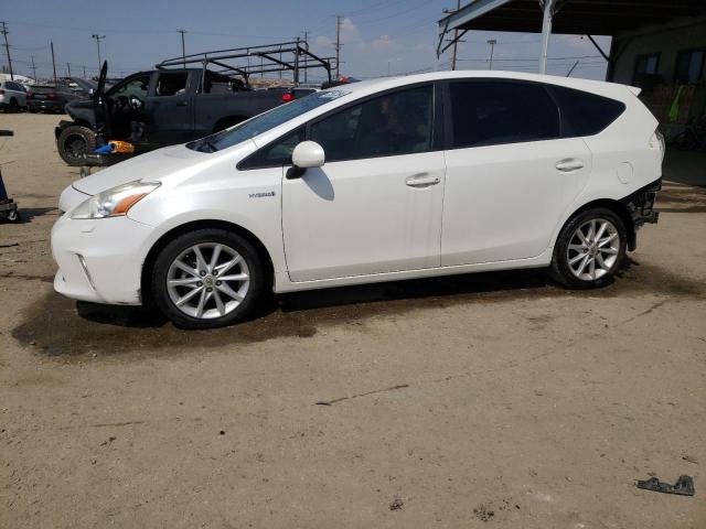 JTDZN3EU5C3108008 - 2012 TOYOTA PRIUS V WHITE photo 1