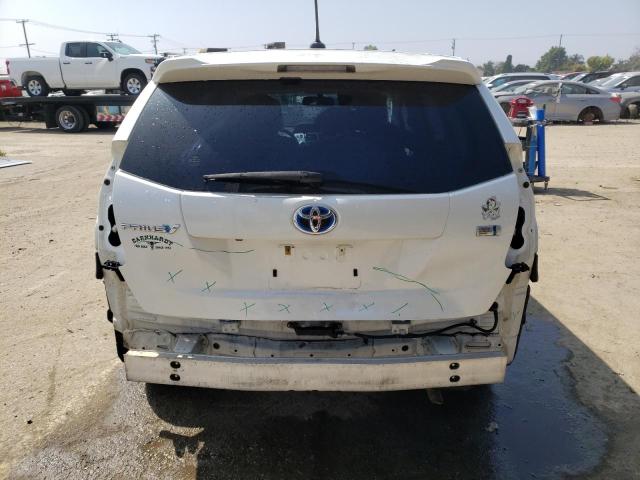 JTDZN3EU5C3108008 - 2012 TOYOTA PRIUS V WHITE photo 6