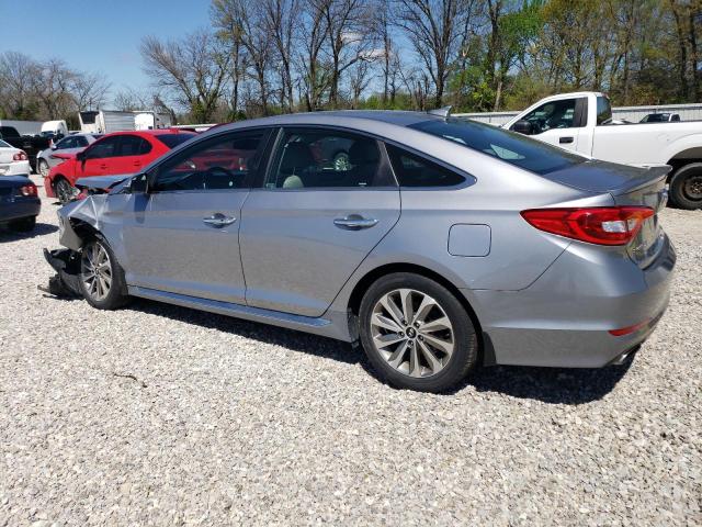 5NPE34AF4FH043954 - 2015 HYUNDAI SONATA SPORT SILVER photo 2