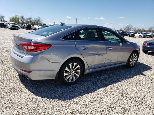 5NPE34AF4FH043954 - 2015 HYUNDAI SONATA SPORT SILVER photo 3