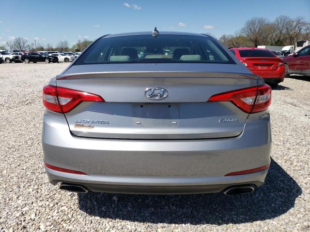 5NPE34AF4FH043954 - 2015 HYUNDAI SONATA SPORT SILVER photo 6