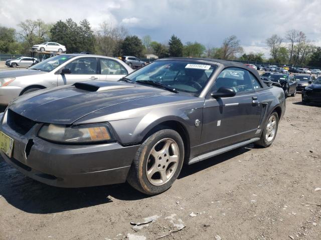 1FAFP446X4F199644 - 2004 FORD MUSTANG GRAY photo 1