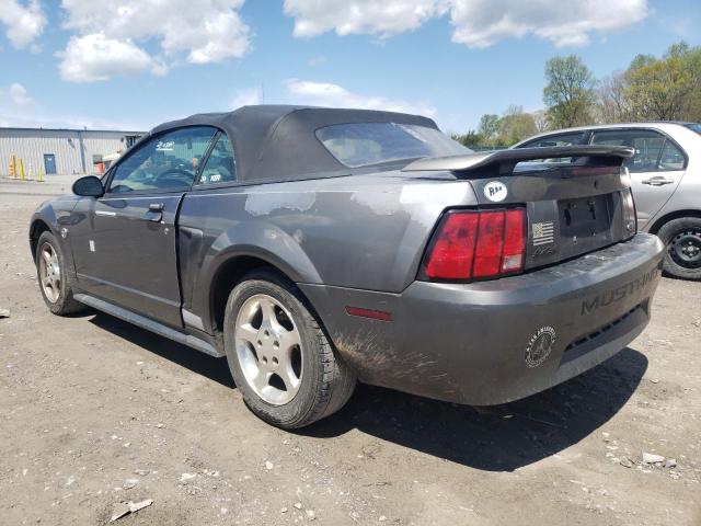 1FAFP446X4F199644 - 2004 FORD MUSTANG GRAY photo 2