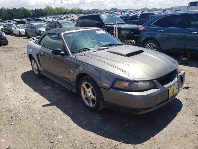 1FAFP446X4F199644 - 2004 FORD MUSTANG GRAY photo 4