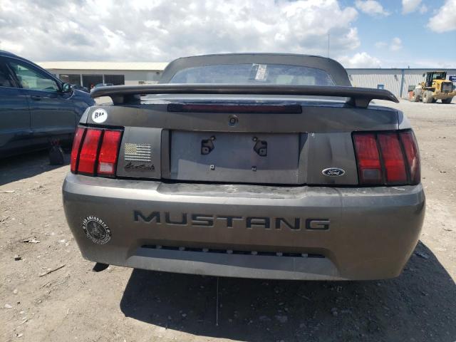 1FAFP446X4F199644 - 2004 FORD MUSTANG GRAY photo 6