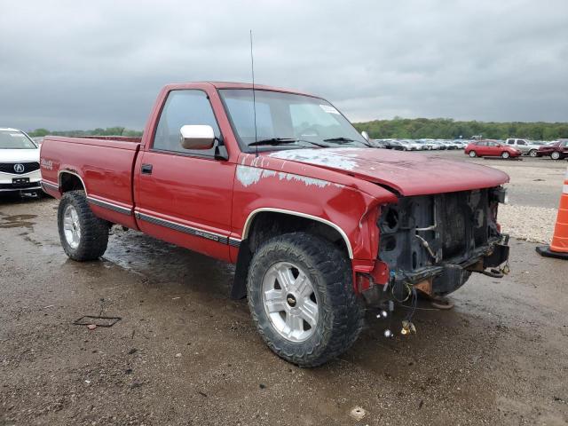 1GTDK14K7LE544211 - 1990 GMC SIERRA K1500 RED photo 4