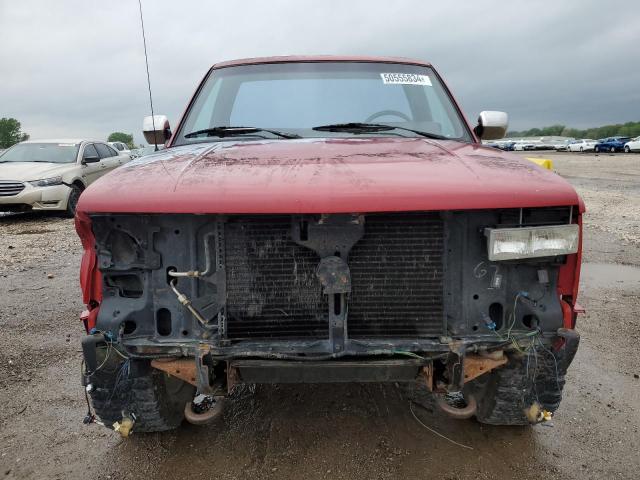 1GTDK14K7LE544211 - 1990 GMC SIERRA K1500 RED photo 5