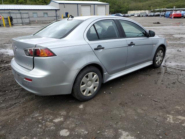 JA32U1FU9AU016008 - 2010 MITSUBISHI LANCER DE SILVER photo 3