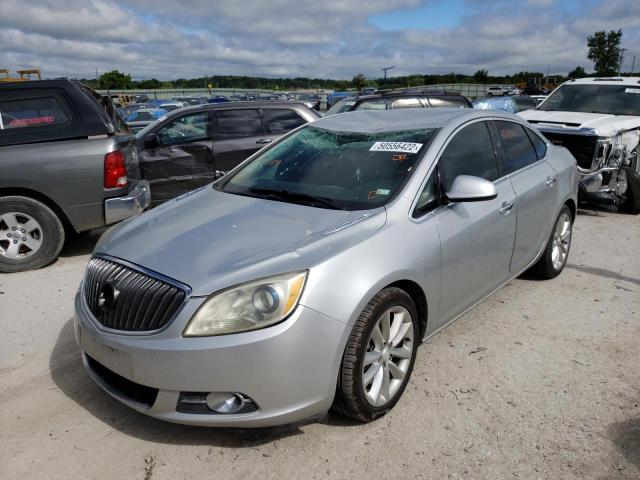 1G4PR5SK0E4191589 - 2014 BUICK VERANO CONVENIENCE SILVER photo 2