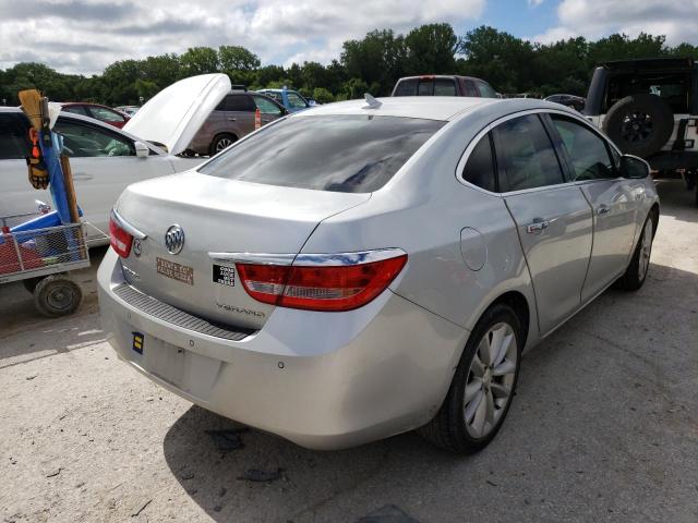 1G4PR5SK0E4191589 - 2014 BUICK VERANO CONVENIENCE SILVER photo 4