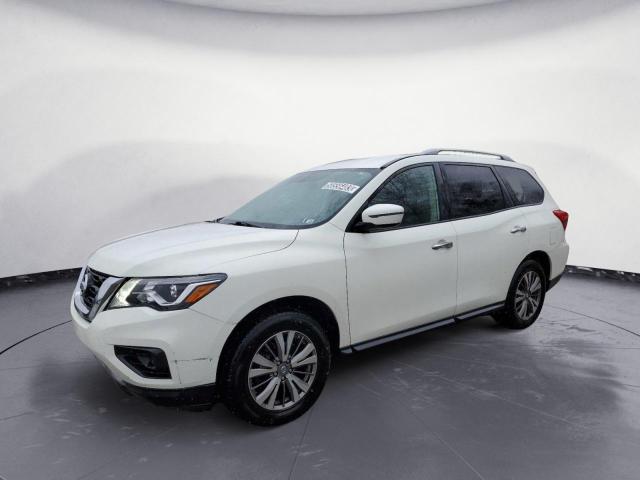 5N1DR2MM5KC642954 - 2019 NISSAN PATHFINDER S WHITE photo 1