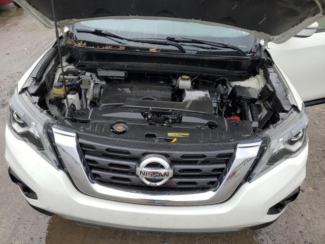 5N1DR2MM5KC642954 - 2019 NISSAN PATHFINDER S WHITE photo 12