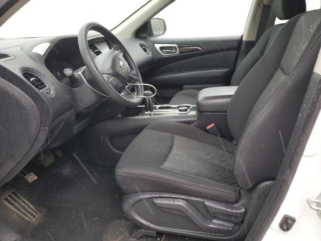 5N1DR2MM5KC642954 - 2019 NISSAN PATHFINDER S WHITE photo 7