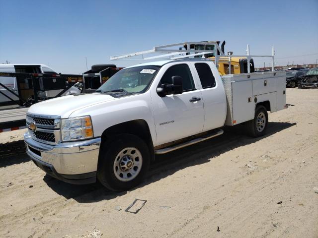 1GB5KZC87DZ344758 - 2013 CHEVROLET SILVERADO K3500 WHITE photo 1