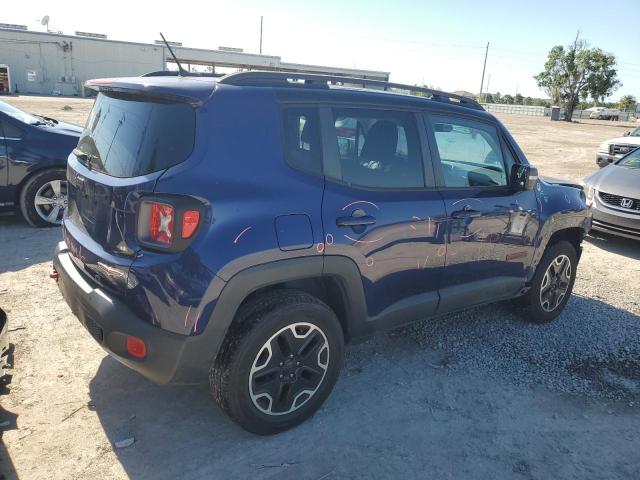 ZACCJBCB5HPE50235 - 2017 JEEP RENEGADE TRAILHAWK BLUE photo 3