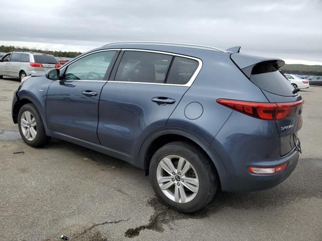 KNDPMCAC8K7601390 - 2019 KIA SPORTAGE LX BLUE photo 2