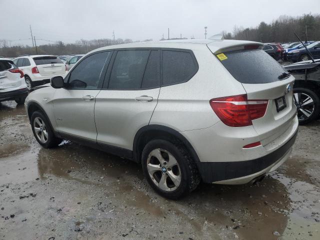 5UXWX5C50BL706251 - 2011 BMW X3 XDRIVE28I SILVER photo 2