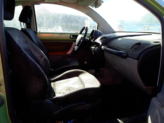 3VWCK21C31M470644 - 2001 VOLKSWAGEN NEW BEETLE GLS GREEN photo 5