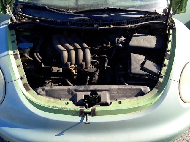 3VWCK21C31M470644 - 2001 VOLKSWAGEN NEW BEETLE GLS GREEN photo 7