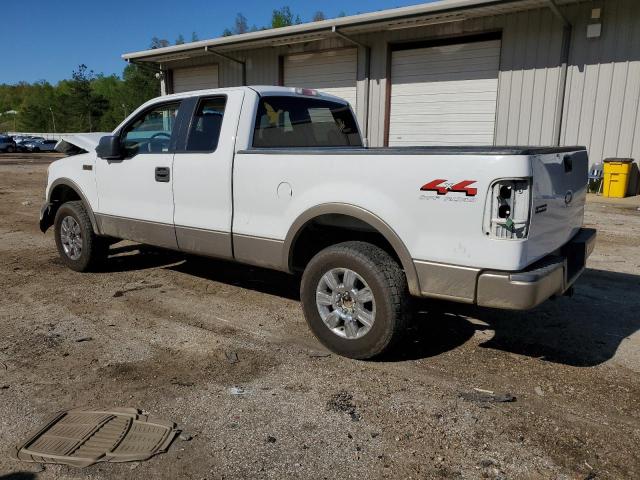 1FTPX14535NA13325 - 2005 FORD F150 WHITE photo 2