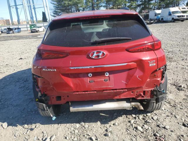 KM8K3CA56JU168436 - 2018 HYUNDAI KONA LIMITED RED photo 6