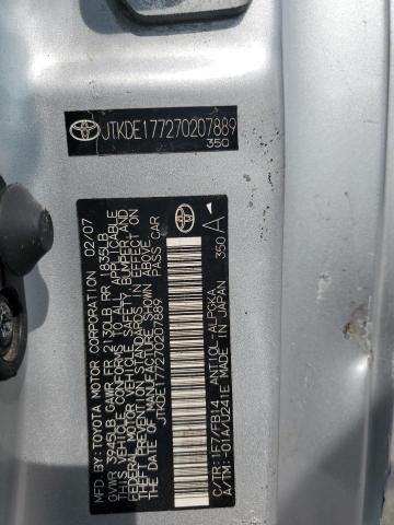 JTKDE177270207889 - 2007 TOYOTA SCION TC ნაცრისფერი ფოტო 13