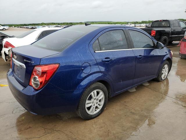 1G1JC5SH7E4227903 - 2014 CHEVROLET SONIC LT BLUE photo 3